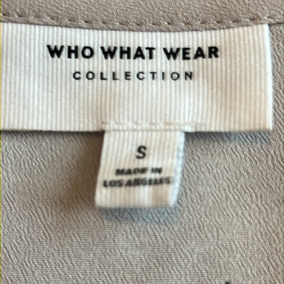 Anthropologie Who What Wear Blouse Lilah small. Flirty, boho - Picture 9 of 10